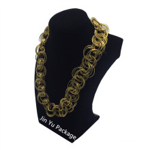 Retro Black Velvet Neck Jewelry Exhibition Display Wholesales